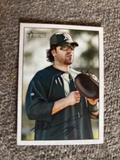 2007 Bowman Heritage #145 HOF Mike Piazza Oakland Athletics
