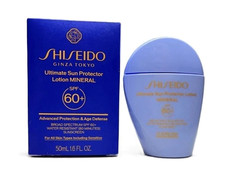 NIB Shiseido Ultimate Sun Protector Lotion Mineral 5 fl oz SPF 60 EXP: 3/2027