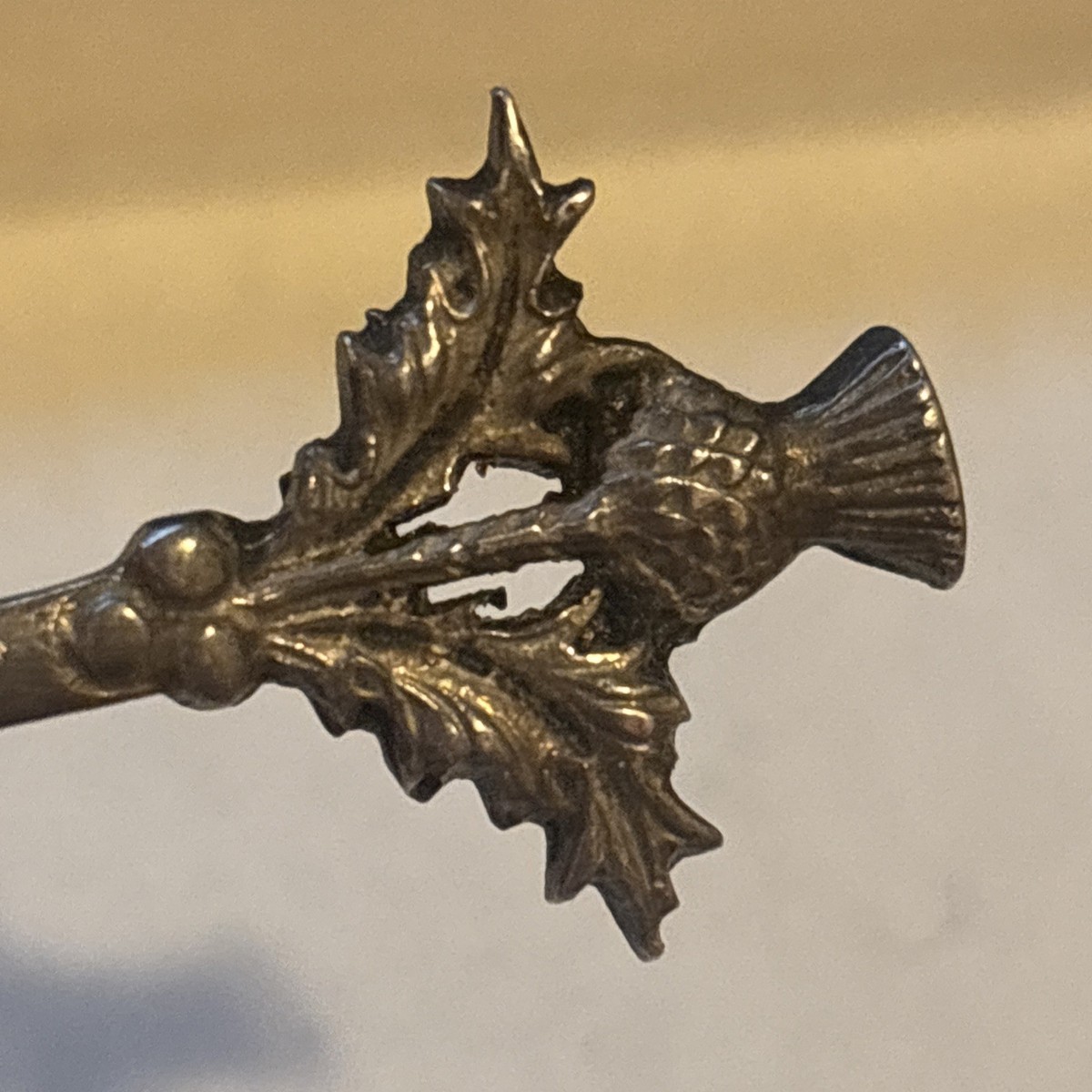 Vintage Scottish Silver Toned Stick Pin – Classic Highland Accessory – Unbranded View 3