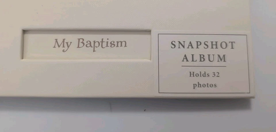 Álbum Hallmark MI BAUTISMO/COMUNIÓN/CONFIRMACIÓN. 32 fotos. NUEVO. Foto 3 de 4
