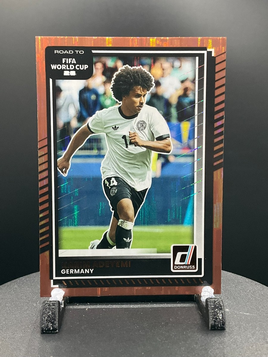 まぁーふぃ　KONAMI トレーディングカード 2025-26 Donruss FIFA World Cup BRONZE #31 Karim Adeyemi - Germany