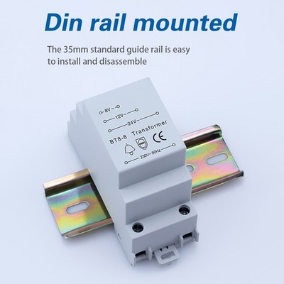 Easy Install Türklingeltransformator mit 8V 12V 24V Spannungskompatibilität