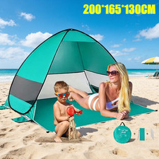 Outdoor Pop Up Beach Tent Portable Sun Shade Shelter Camping Fishing Canopy +Bag
