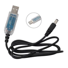 Charging Cable Vacuum Cleaner Parts 1Peice Black Electrical Accessories
