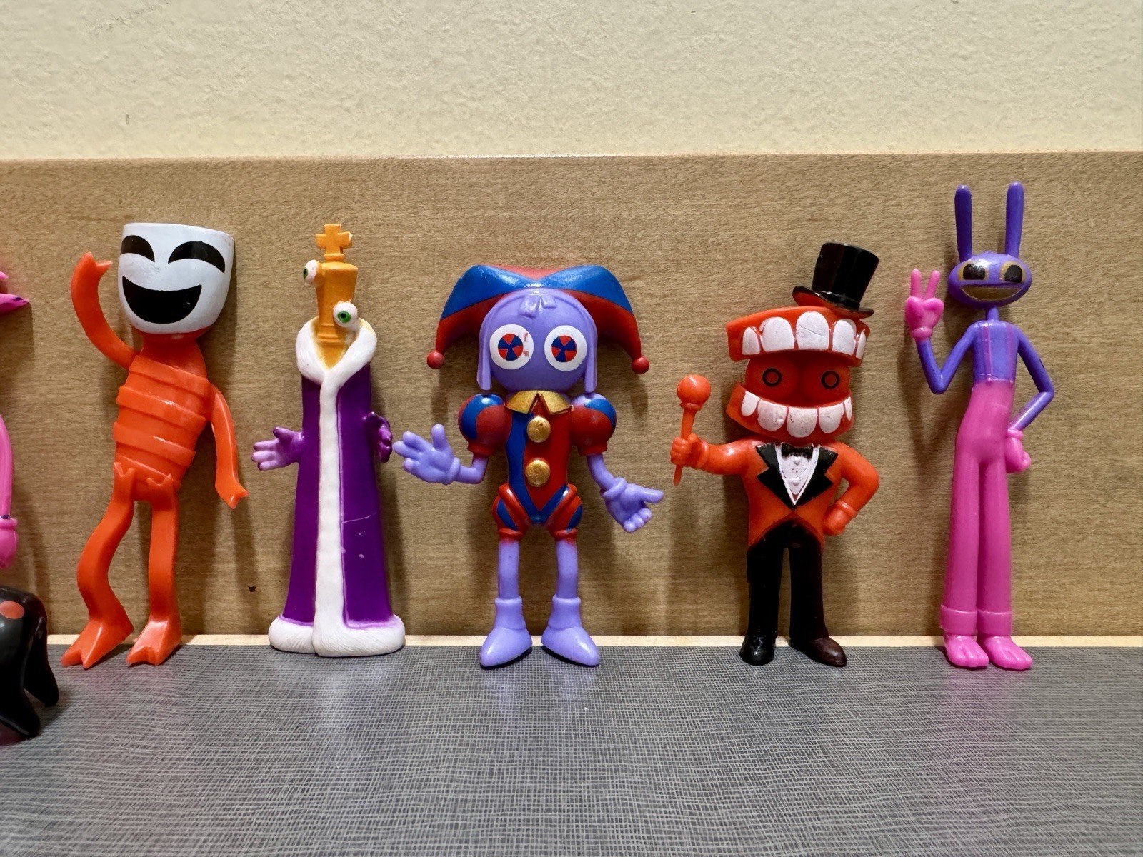 10Pcs - The Amazing Digital Circus Anime Figure Ragatha/Jax/Pomni Action Figures