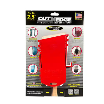Cut-N-Edge: Ultimate Paint Brush Edger and Guard