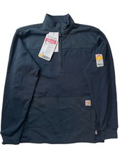 Carhartt Long Sleeve FR Mock Neck Midweight Sweatshirt Flame Resistant Force