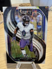 2024 Select Roquan Smith Premier Level White Shock /199