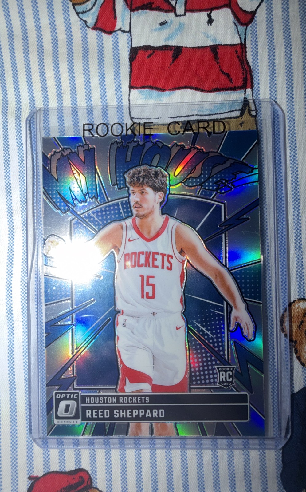 2024-25 Panini Donruss Optic - My House Reed Sheppard #18 Holo Prizm (RC)