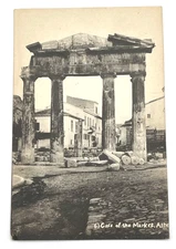 Greece Athens “Gate of the Market” Postcard – Athens Agora Antique Card