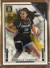 2025 Impeccable WNBA Kamilla Cardoso Silver #d 14/40 Chicago Sky