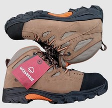 Wolverine Mens Durant steel toe ankle boots. WO2625 Tan leather Sz 13 NEW!