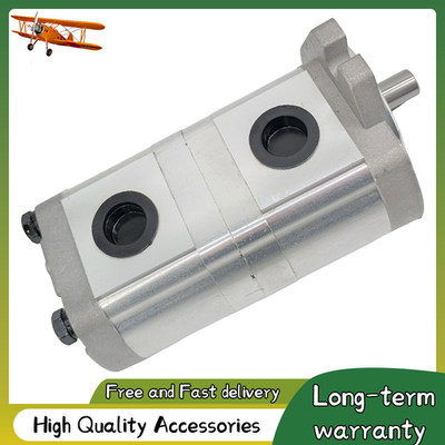 #ad New Hydraulic Tandem Double Gear PumpHydraulic Pressure Gear Pump HGP 33A F6 6R $267.50