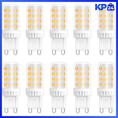G9 LED Lampe Warmweiß 2700K 5W 450 Lumen Halogenersatz 10er Pack Enegiesparend