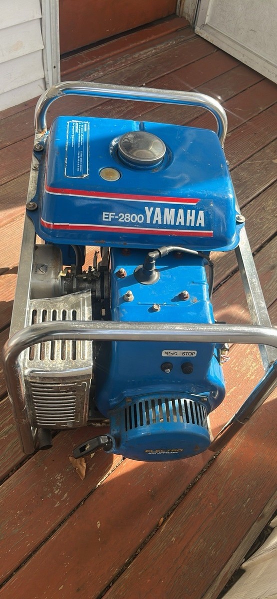 Yamaha EF-2800 Portable Power Generator Blue, Model EF-2800, MPN
