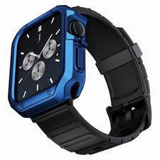 Silicone Band Strap for Apple Watch Series SE/1/2/3/4/5/6/7 Sports 38/40/42/44MM