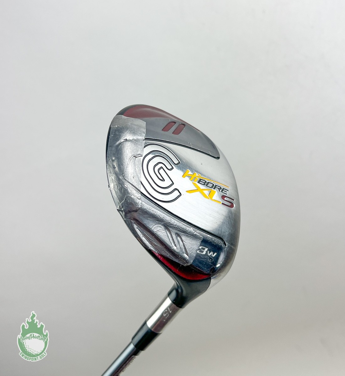 Used RH Cleveland HiBore XLS 3 Fairway Wood 60g Stiff Flex