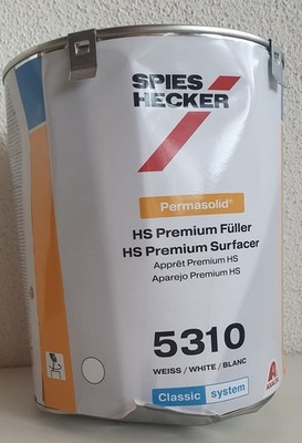 Spies Hecker Permasolid HS Premium Füller 5310 Weiß 3,5 Liter (Transportschaden)