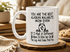 Alaskan Malamute Gift, Malamute Mom,Alaskan Malamute Mug,Malamute Cup, Mugs