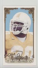 2001 Pacific Private Stock Large Card Numbers Travis Henry #106 Rookie RC 0q3. rookie card picture
