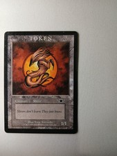 RUSH ENGLISH Splitter Token (colorless 1/1) Player Rewards Promos [EX] MTG LGN