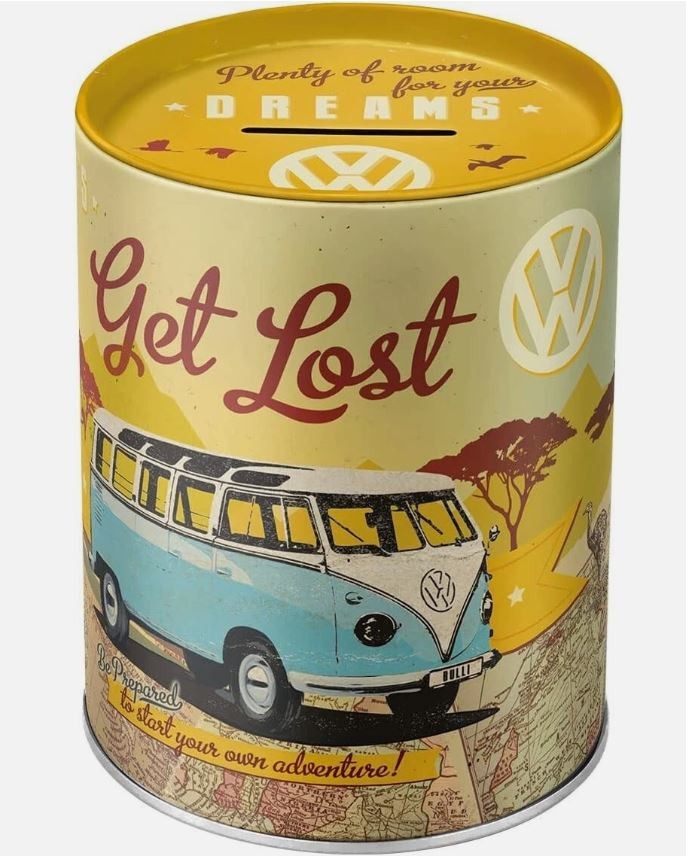 NOSTALGIC ART, Salvadanaio retrò VOLKSWAGEN - Let's Get Lost, ,  CRMB31503