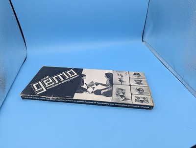 Vintage NOS Gemo Modular Building System, 3D Toy set. Early 70s Craft