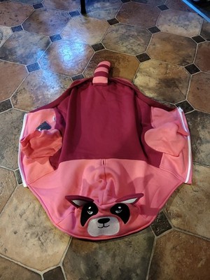 iChoue English Bulldog Raccoon Halloween Costumes Clothes Hoodies for Medium Dog