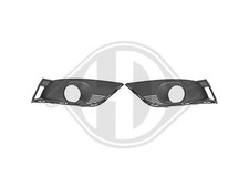 Stoßstangengitter Set +Nebellöcher für Renault Megane 2016-2020