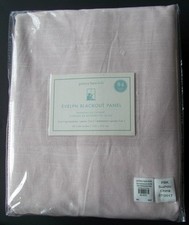 Pottery Barn Kids Evelyn Blackout Panel 44"x84" Light Pink Drapery