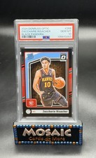 2024 Donrus Optic PSA 10 Zaccharie Risacher Black Pandora Rookie SSP /15 POP 1