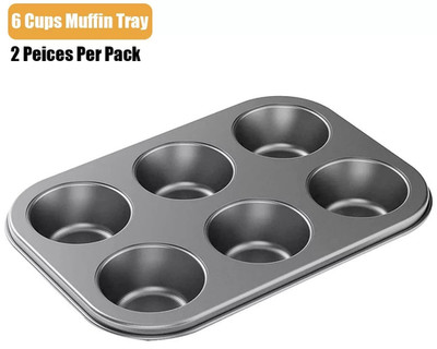2 STÜCK MUFFINFORM YORKSHIRE PUDDINGBECHER FORM BACKFORMEN 6 TASSEN KUCHEN BACKBLECH