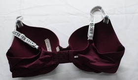 Victoria's Secret Women's Perfect Shape Push-Up T-Shirt Bra WR4 Burgundy US:36C
