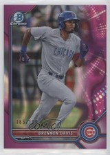 2022 Bowman Chrome Prospects Fuchsia Lava Refractor 165/199 Brennen Davis 0jv9