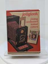 Jollylook Instant Mini Camera Folding Cardboard Instant Camera  Open Box