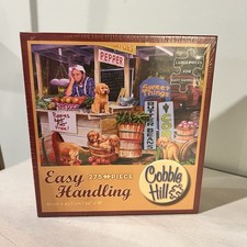 Cobble Hill Puzzle Large Size 275 Pc Jigsaw Easy Handling Sweet Things Puppies