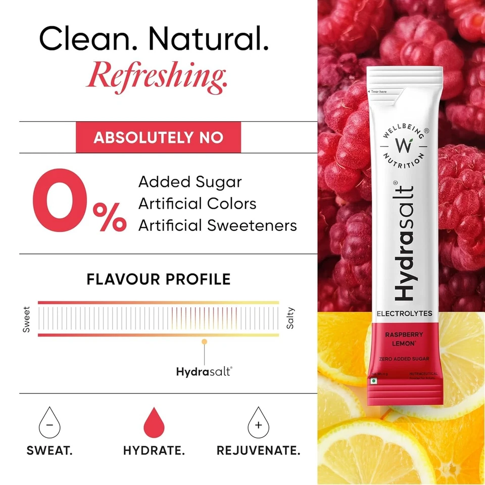 Bienestar Nutrición HydraSal Bebida Electrolítica Sabor Limón 90g, Pack de 15 Foto 4 de 4