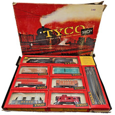 RARE 1962 Tyco No. T6213A "Atlantic Fast Freight" HO Train Set in Original Box
