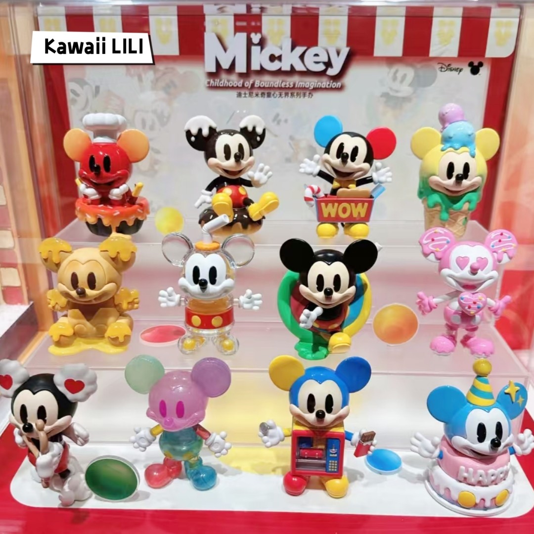 Mickey Childhood of Boundless Imagination Series Blind Box Confirmed Figure Toy