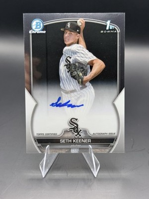 2023 Bowman Draft #CDA-SK Seth Keener Chrome Prospect Autographs