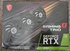 MSI GeForce RTX 3060 12 GB Gaming X Trio New Never opened