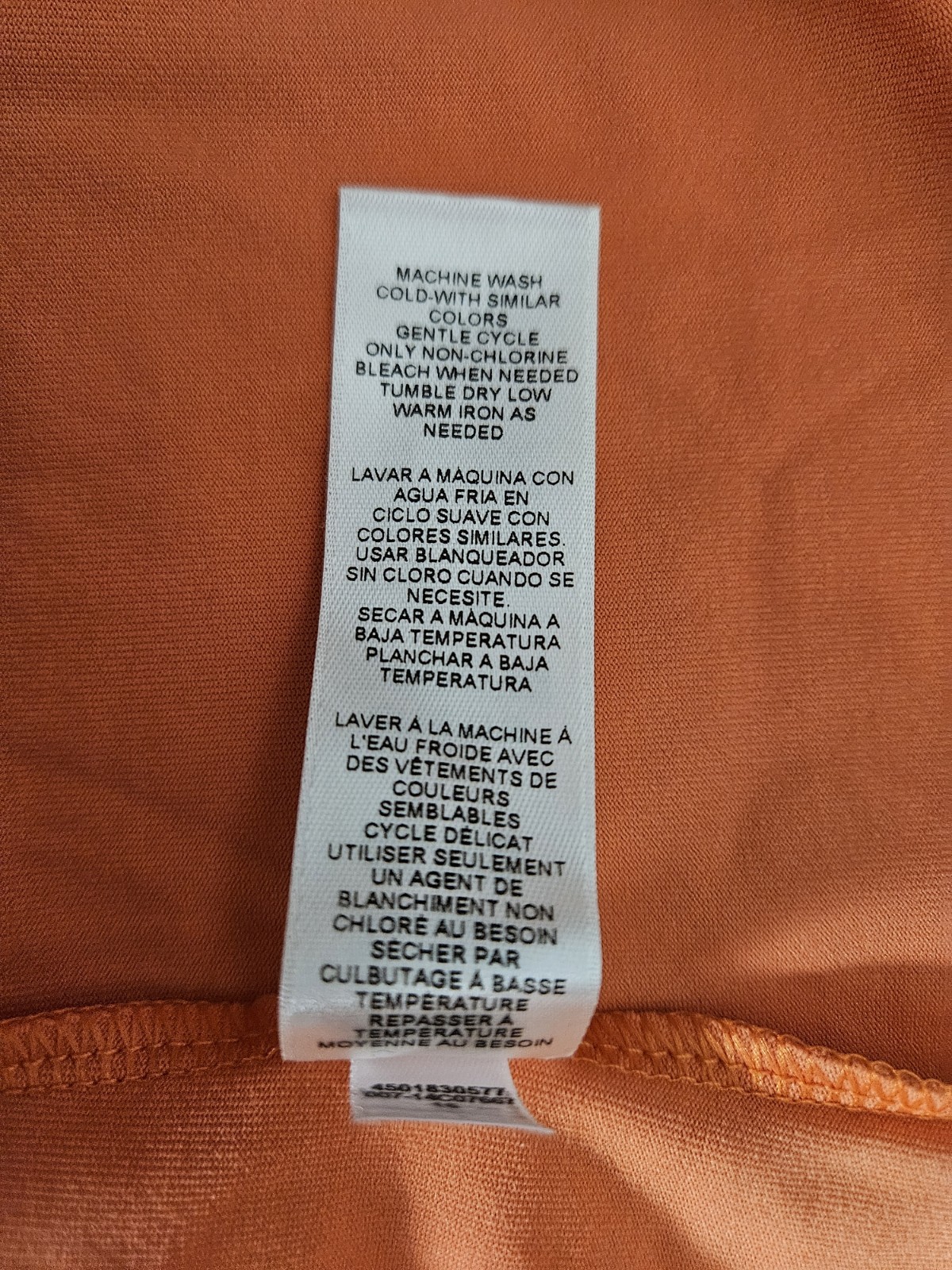 Chico's Solid Bright Orange Basic Stretchy Layeri… - image 9