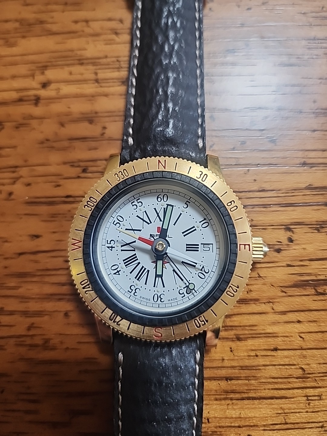 BRAIL COMPASS WATCH EXTREMELY CLEAN BEAUTIFUL CON… - image 2