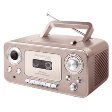 Portable Stereo CD Player with Bluetooth, AM/FM Stereo Radio and Cassette Pla...