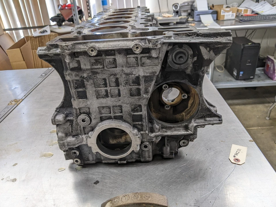 Bloque de cilindros de motor para 07-12 BMW X3 3.0 7558321 Foto 3 de 4