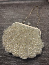 3am Forever Faux Pearl Handbag Purse Handbag