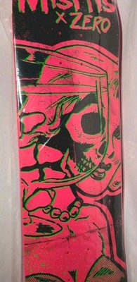 SIGNED Zero x Misfits Die Die My Darling Skateboard Deck JAMIE