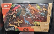 Animal Planet Valley Of Dinos 14-Piece Dinosaur Action Figure Toy Set