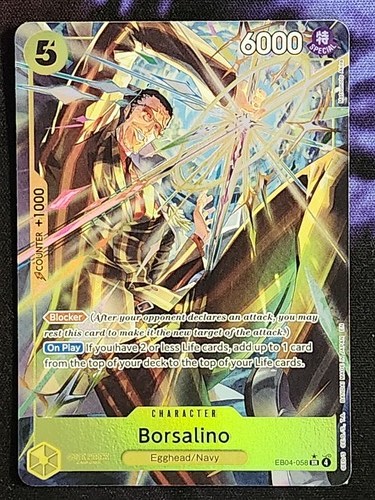 Borsalino EB04-058 Alternate Art Adventure on Kami's Island