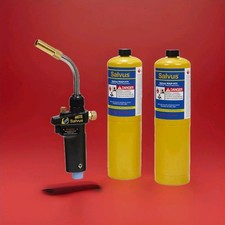 Blowtorch Kit Salvus   BLOW Torch   Gun Plus 2 GAS x salvus MAP
